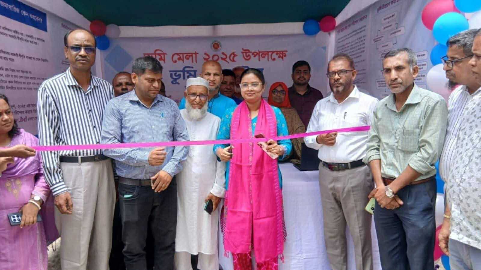 বিশ্বনাথে ৩ দিনব্যাপি ভূমি মেলা উদ্বোধন