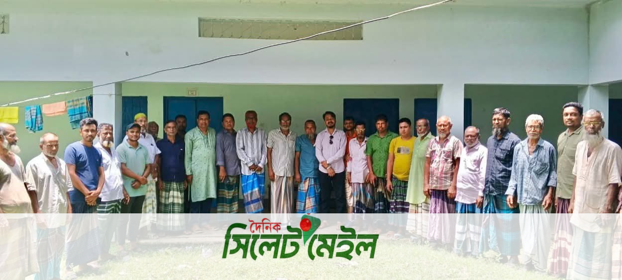 বিশ্বনাথে সোনালী বাংলাবাজার উচ্চ বিদ্যালয় বাস্তবায়ন কমিটির পরিচিত সভা