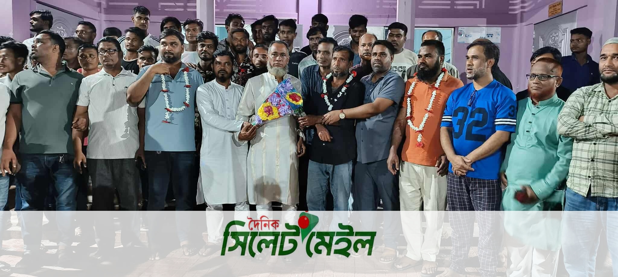 জৈন্তাপুরে সিলেট জেলা তাতী দলের সদস্য সচিব আলতাফ হোসেন বিলাল সহ নবগঠিত কমিটিকে সংবর্ধনা প্রধান