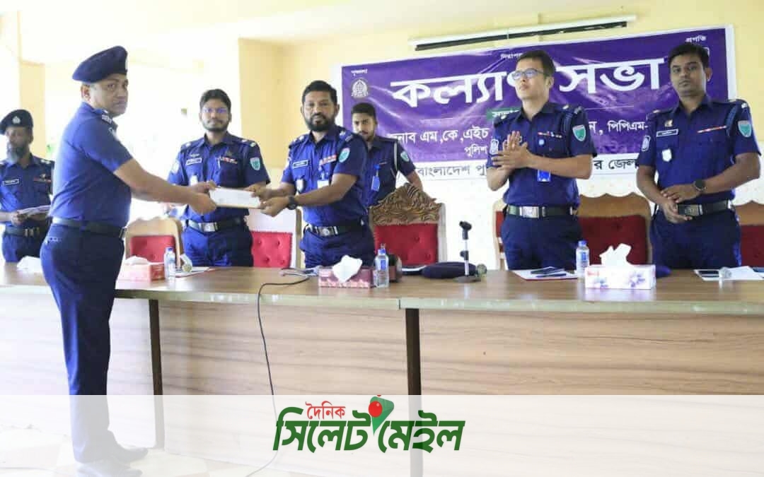 বড়লেখা থানা জেলার শ্রেষ্ঠ থানা নির্বাচিত