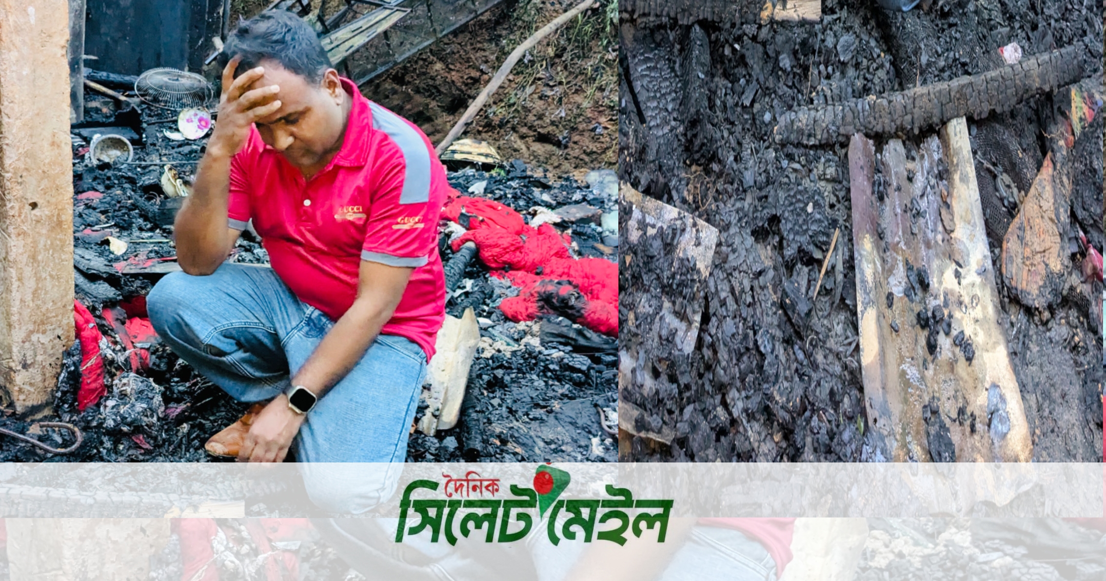 নিহাল এগ্রো এন্ড ফিসারীজের গুদামে দুর্বৃত্তদের অগ্নিসংযোগ
