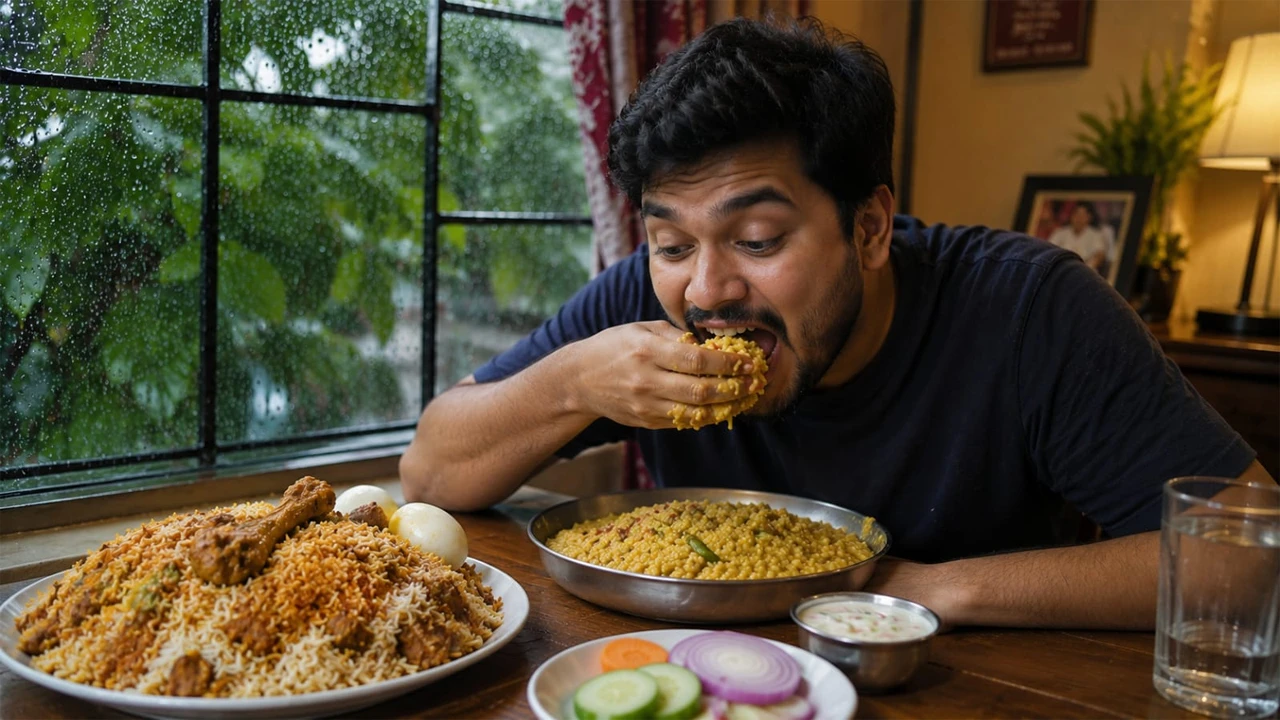 বৃষ্টির দিন মানেই কি খিচুড়ি, বিরিয়ানি কেন নয়!